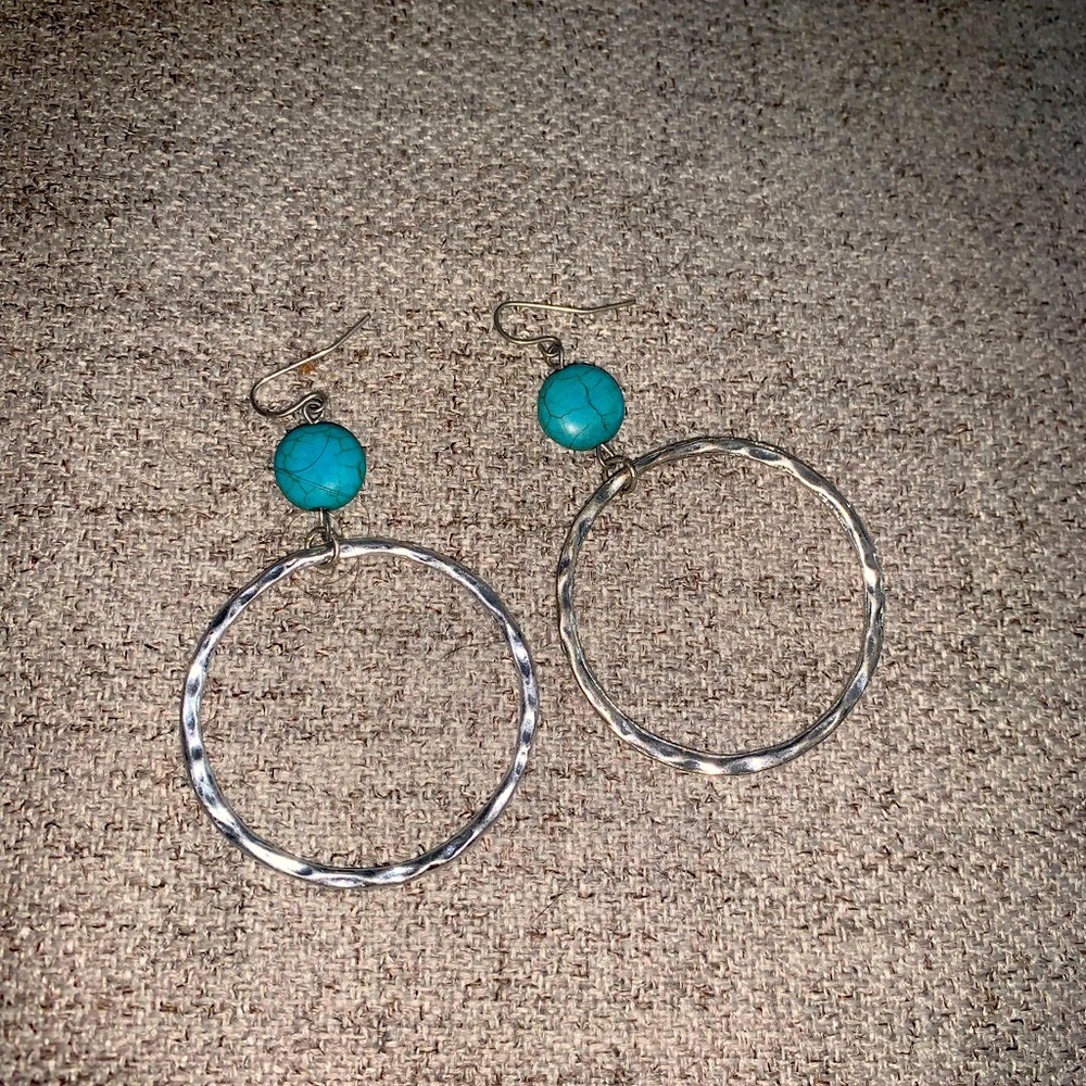 Beautiful turquoise earrings